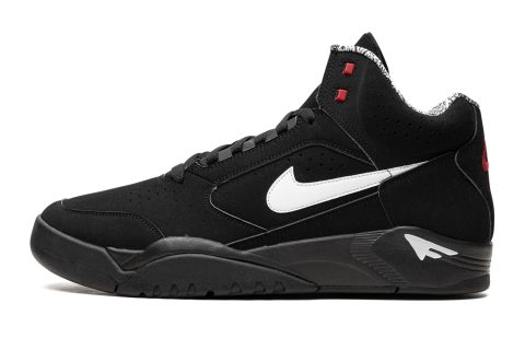 Nike Air Flight Lite Mid "black White Varsity Red"