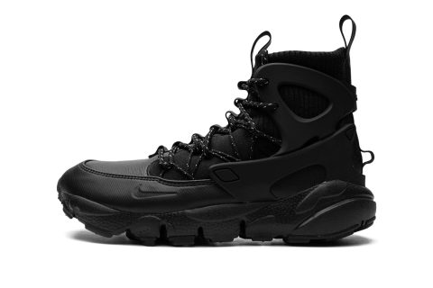 Nike Air Footscape Mid Mns Wmns "triple Black"