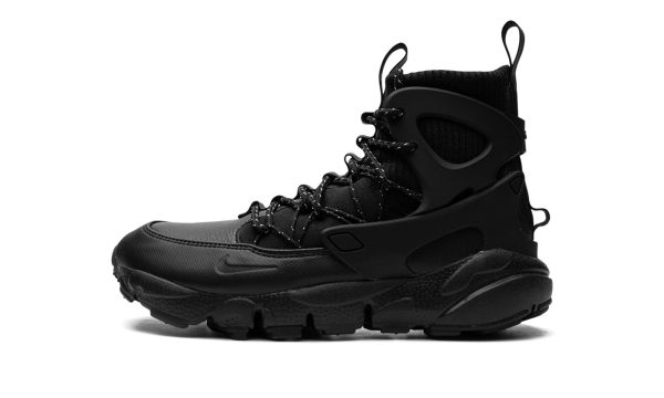 Nike Air Footscape Mid Mns Wmns "triple Black"