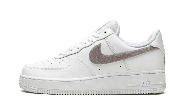 Nike Air Force 1 '07 Ess Wmns "glitter Swoosh - Canyon Purple"