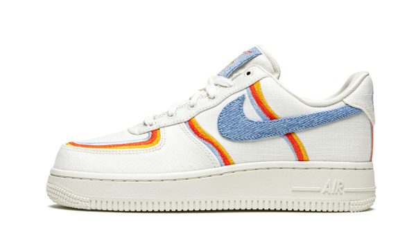 Nike Air Force 1 '07 Lv8 Mns Wmns "denim Swoosh"