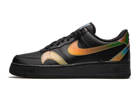 Nike Air Force 1 '07 Lv8 "misplaced Swoosh - Black"