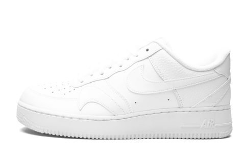 Air Force 1 '07 Lv8 "misplaced Swoosh - Triple White"