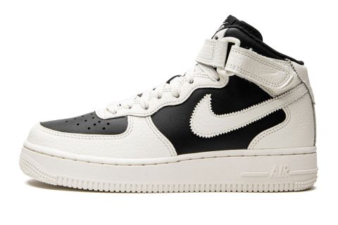 Nike Air Force 1 '07 Mid Mns Wmns "black Sial"