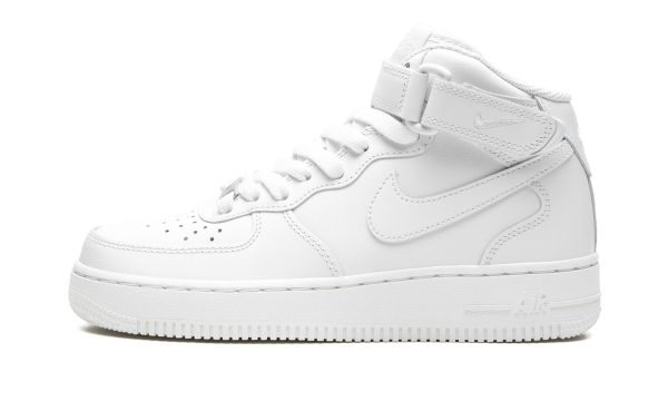 Nike Air Force 1 '07 Mid Mns Wmns "triple White"