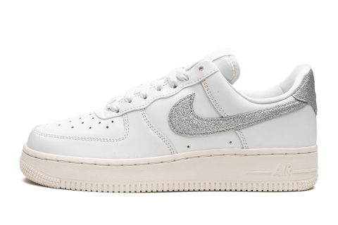 Nike Air Force 1 '07 Mns Wmns "summit White Sail White Metallic Silver"