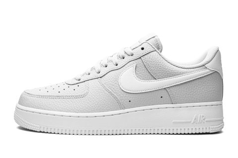 Nike Air Force 1 '07 "pebbled Leather - Pure Platinum"