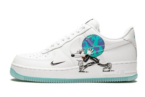 Nike Air Force 1 Flyleather Qs "earth Day"