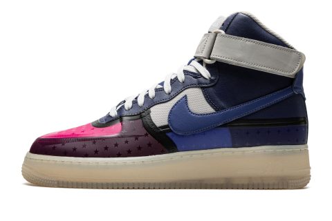 Nike Air Force 1 High '07 Premium "thunder Blue Pink Prime"