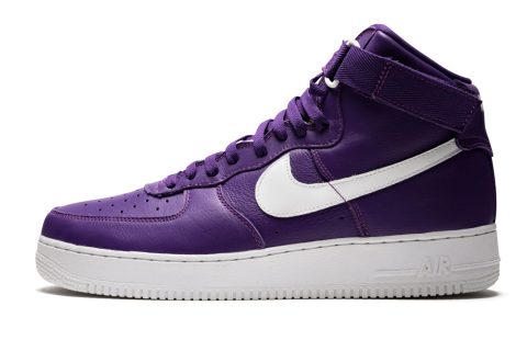 Nike Air Force 1 High Retro Qs "purple / White"