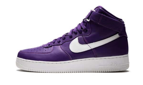 Nike Air Force 1 High Retro Qs "purple / White"