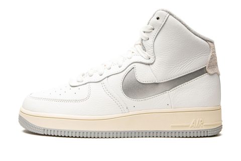 Nike Air Force 1 High Sculpt Mns Wmns "white / Silver"