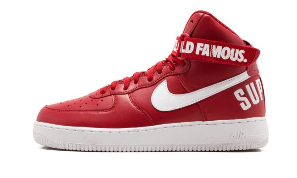 Nike Air Force 1 High Supreme Sp "red"