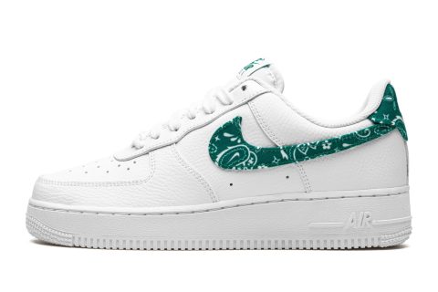 Nike Air Force 1 Lo '07 Essen Mns Wmns "green Paisley"