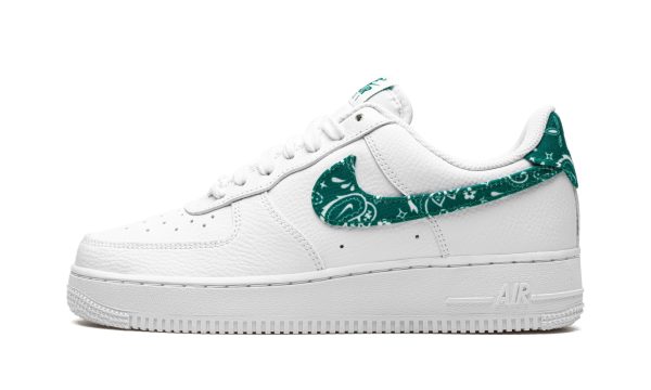 Nike Air Force 1 Lo '07 Essen Mns Wmns "green Paisley"