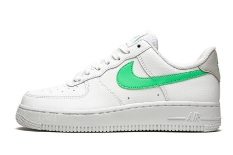 Nike Air Force 1 Lo '07 Mns Wmns "white / Green Glow"