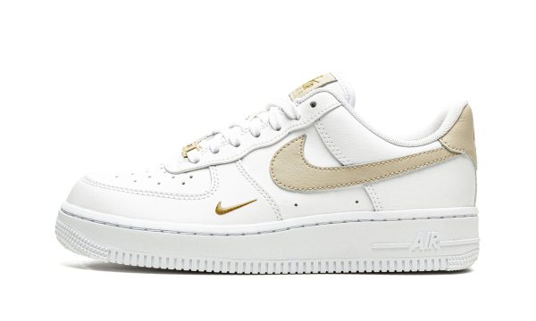 Nike Air Force 1 Lo Essential Mns Wmns "toe Swoosh - White / Rattan"