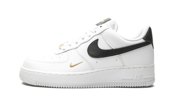 Nike Air Force 1 Lo Essential Mns Wmns "white / Black / Gold"