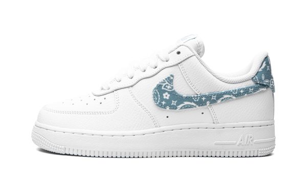 Nike Air Force 1 Lo Mns Wmns "paisley - Worn Blue"