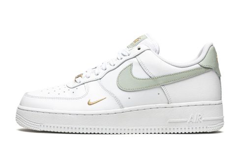 Nike Air Force 1 Lo Mns Wmns "white / Grey / Gold"