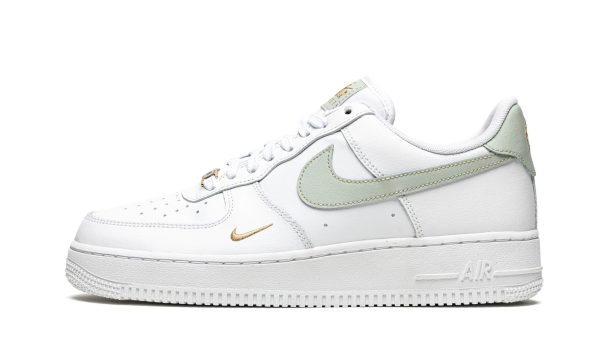 Nike Air Force 1 Lo Mns Wmns "white / Grey / Gold"