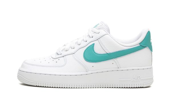 Nike Air Force 1 Lo Mns Wmns "white / Washed Teal"