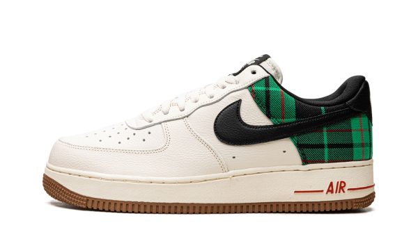 Nike Air Force 1 Low '07 Lx "plaid Pale Ivory Stadium Green"