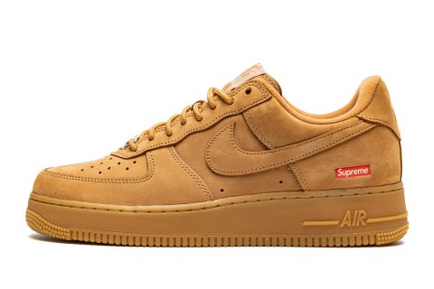 Nike Air Force 1 Low Sp "supreme - Wheat"