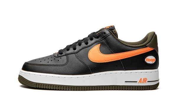 Nike Air Force 1 Low "hoops Black University Gold"