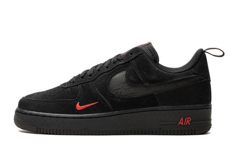 Nike Air Force 1 Low "multi Swoosh Black Crimson"