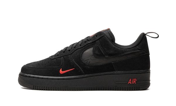 Nike Air Force 1 Low "multi Swoosh Black Crimson"