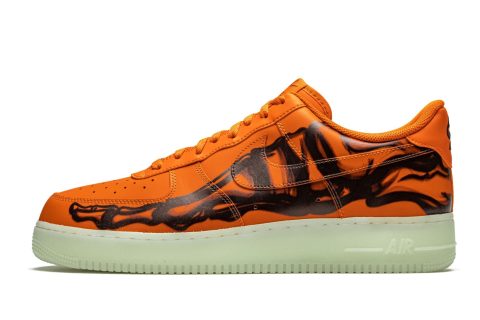 Nike Air Force 1 Low "orange Skeleton"