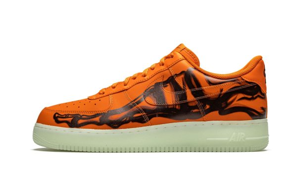 Nike Air Force 1 Low "orange Skeleton"