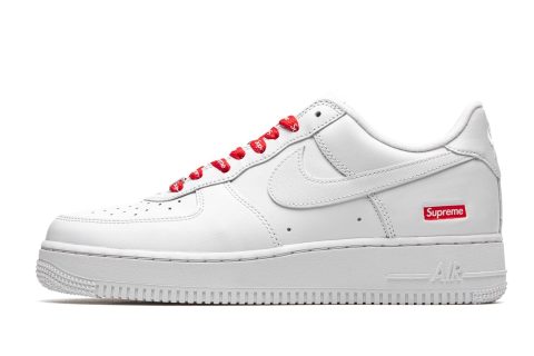 Nike Air Force 1 Low "supreme - Mini Box Logo White"