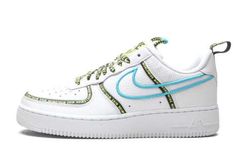 Nike Air Force 1 Low "worldwide White Blue Fury Volt"