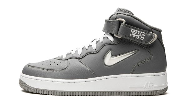 Nike Air Force 1 Mid Qs "jewel Nyc Cool Grey"