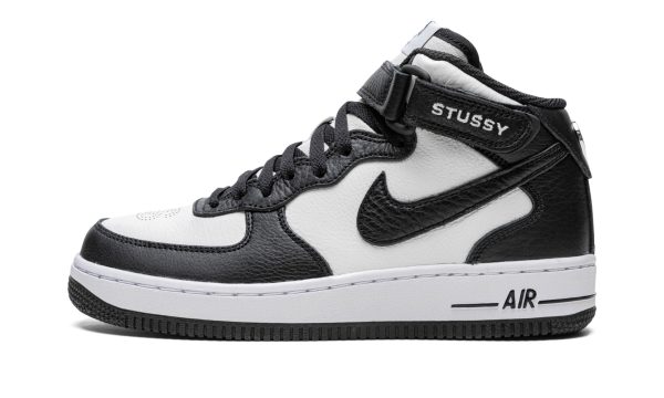 Nike Air Force 1 Mid "stussy - Light Bone Black"