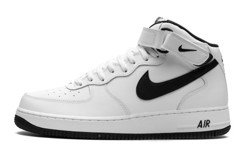 Nike Air Force 1 Mid "white/black"