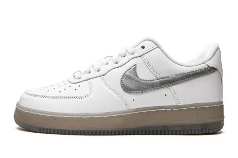 Nike Air Force 1 "white / Metallic Silver"