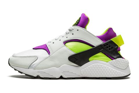 Nike Air Huarache "neon Yellow / Magenta"