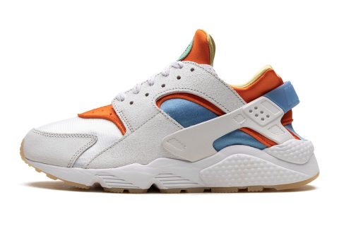 Nike Air Huarache "white / Orange / Blue"