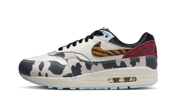 Nike Air Max 1 '87 Mns Wmns "tiger Swoosh Cow Print"