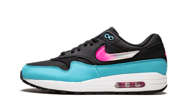 Nike Air Max 1 Black / Laser Fuschia-blue Fury