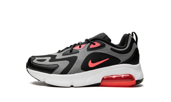 Nike Air Max 200 Black / Gunsmoke / White / Hot Punch