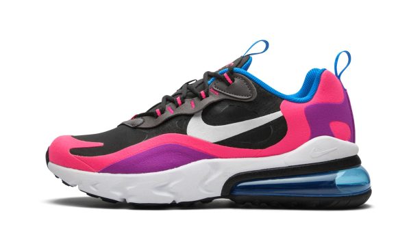 Nike Air Max 270 React Gs "hyper Pink / Vivid Purple"