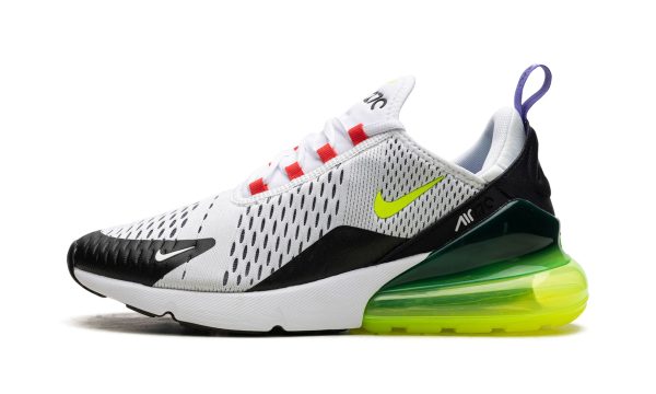 Nike Air Max 270 Wmns "white Volt Siren Red"