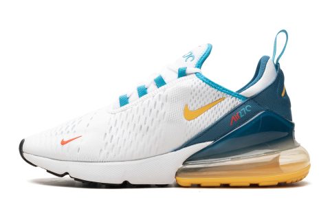 Nike Air Max 270 "white Industrial Blue Citron Pulse"