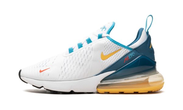 Nike Air Max 270 "white Industrial Blue Citron Pulse"