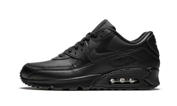 Nike Air Max 90 Leather "triple Black"