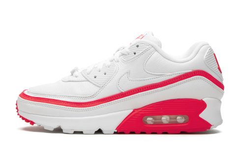 Air Max 90 / Undftd "undefeated White/red"